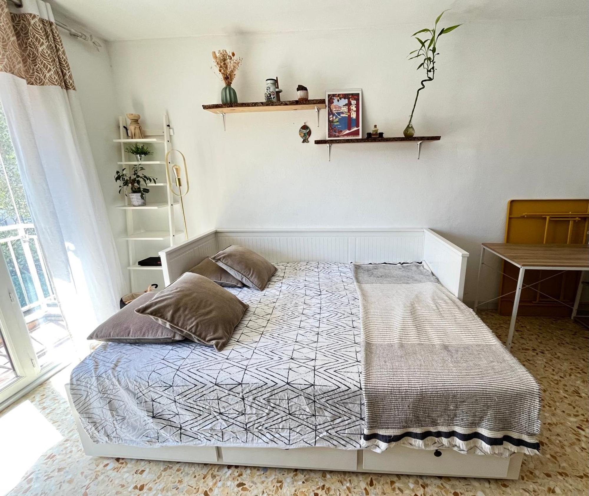 Antibes Home 2P 50M2 With Ac & Free Parking & 2 Balconies 외부 사진